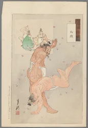 Wrestlers from the Series Gekko Zuihitsu